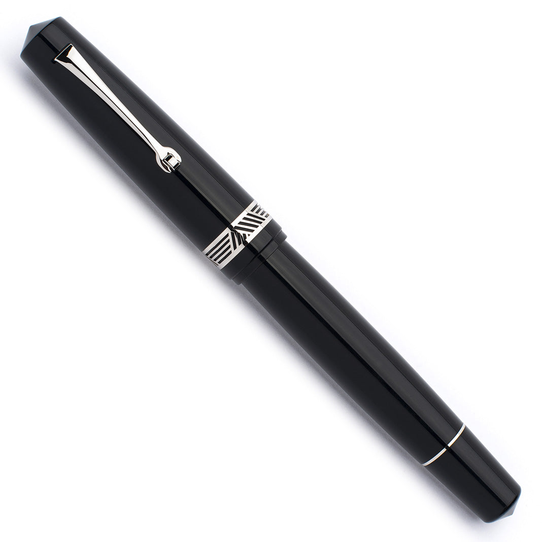leonardo-officina-italiana-momento-magico-glossy-black-penna-stilografica-resina image 4