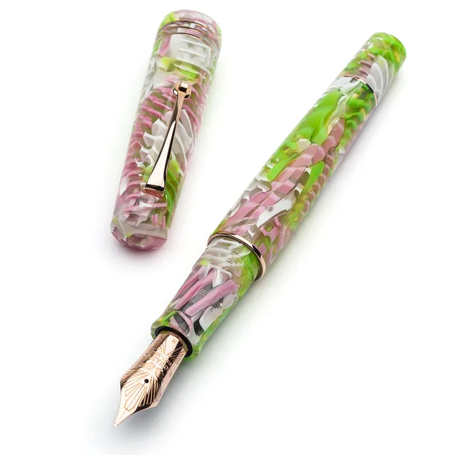 leonardo-officina-italiana-momento-zero-grande-magnolia-scheletrata-penna-stilog image 1