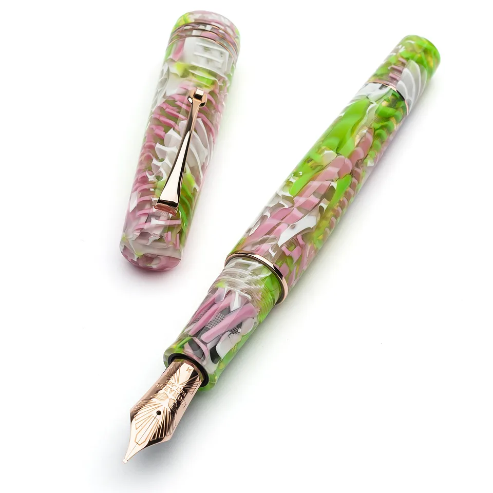 leonardo-officina-italiana-momento-zero-grande-magnolia-scheletrata-penna-stilog image 1