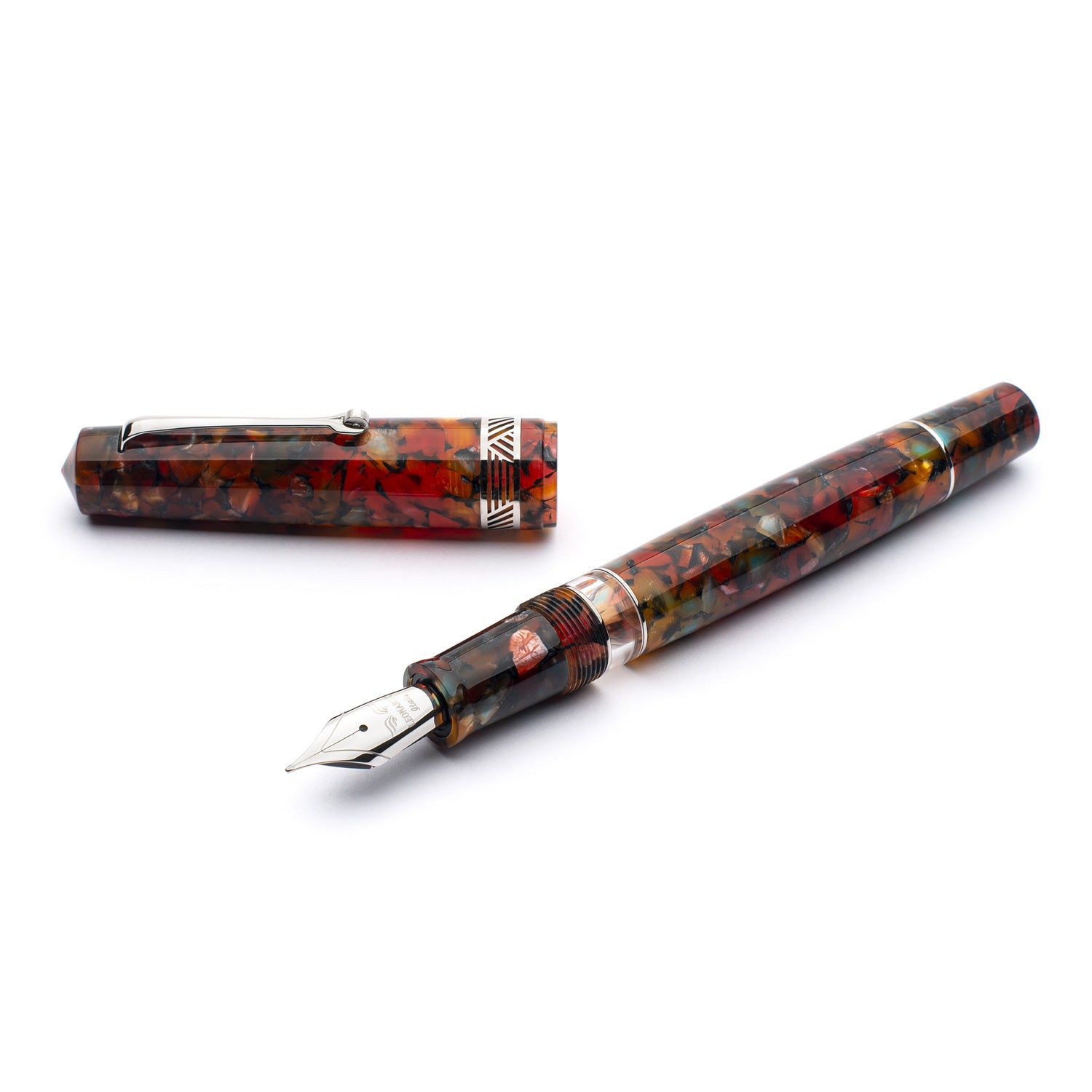 leonardo-officina-italiana-momento-magico-millefiori-penna-stilografica-pennino- image 3