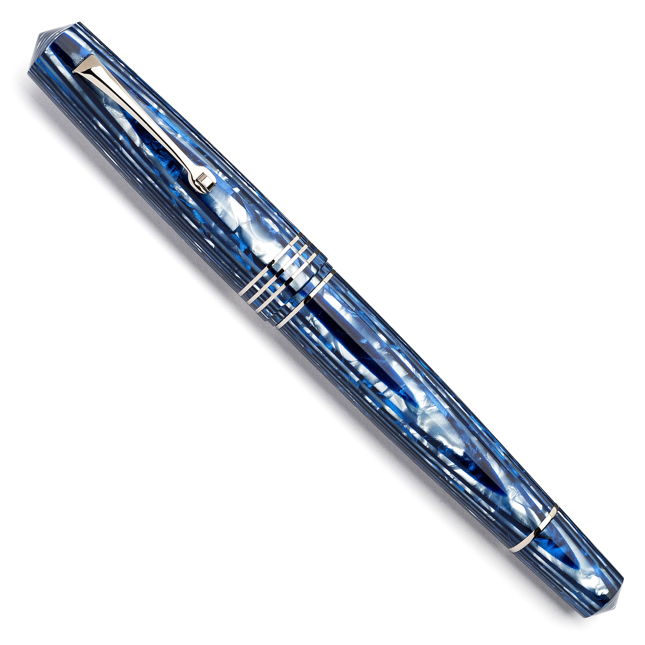 leonardo-officina-italiana-momento-zero-grande-leonarco-denim-celluloide-penna-s image 2