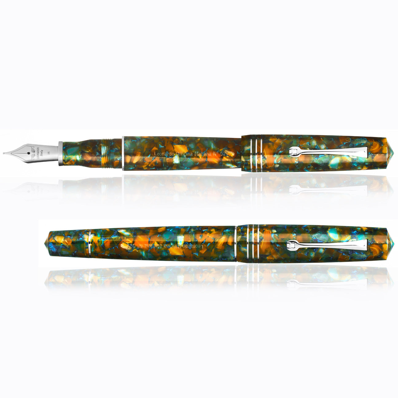 leonardo-officina-italiana-momento-zero-big-sunflower-stilografica-pistone-1-5-m image 1