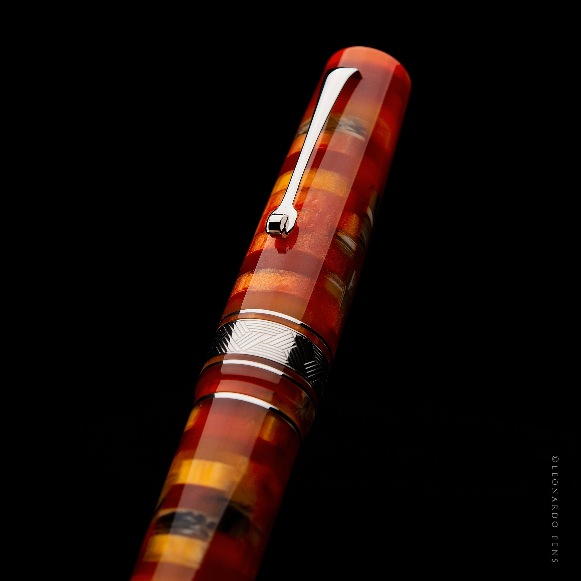 leonardo-officina-italiana-momento-zero-grande-mosaico-mango-penna-stilografica image 5