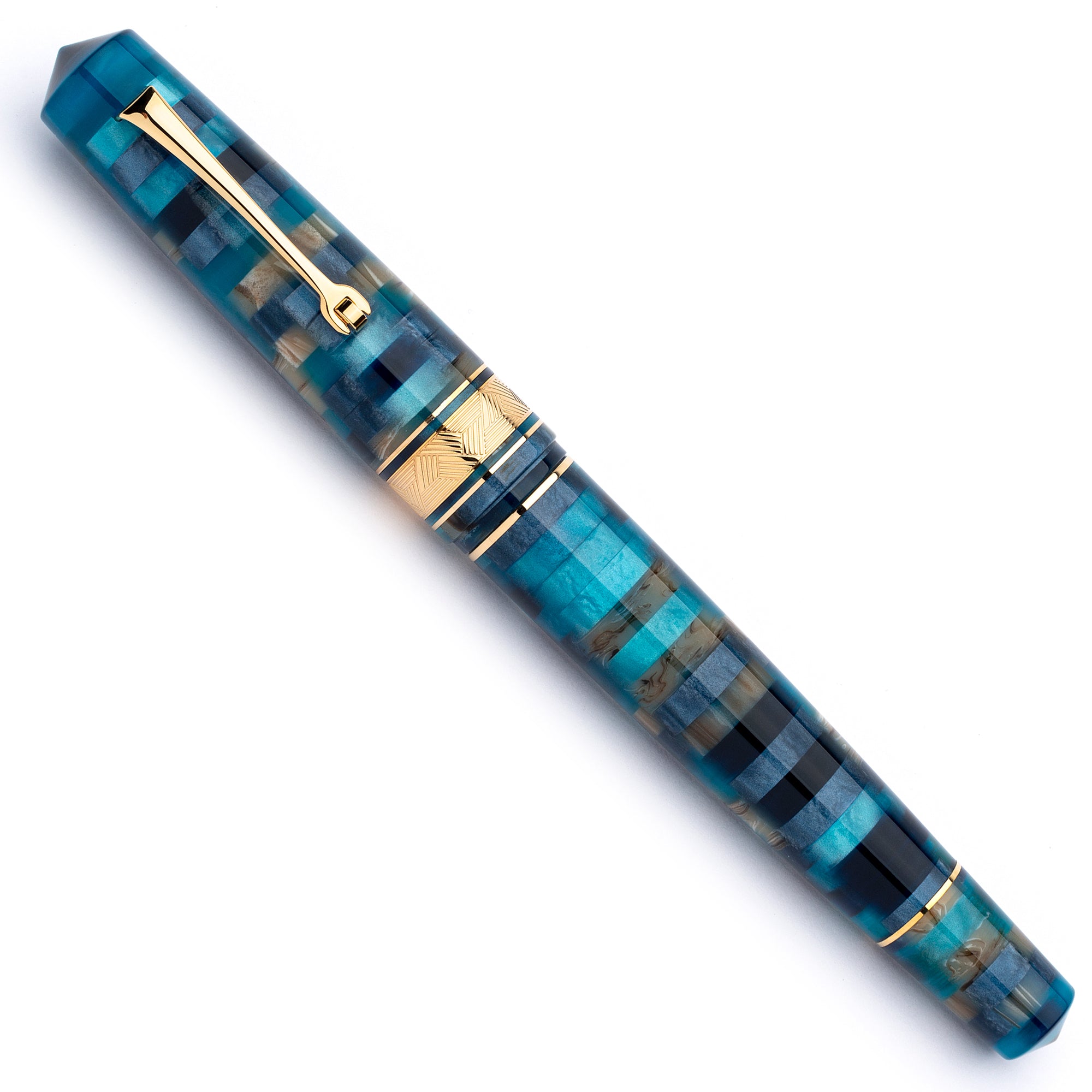 leonardo-officina-italiana-momento-zero-grande-mosaico-hawaii-stilografica-penni image 3