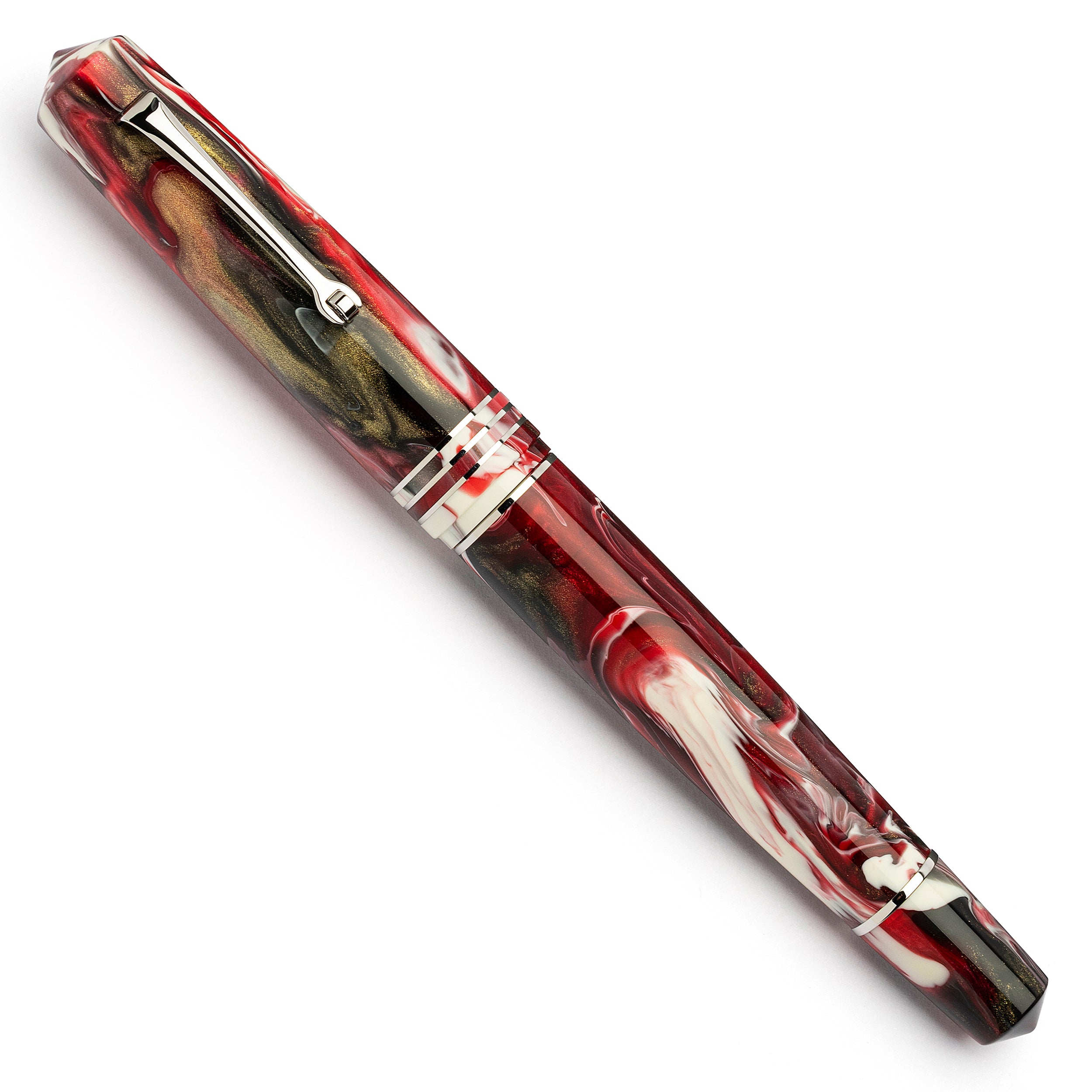 leonardo-officina-italiana-momento-zero-grande-cherry-koi-j-brooks-stilografica- image 2
