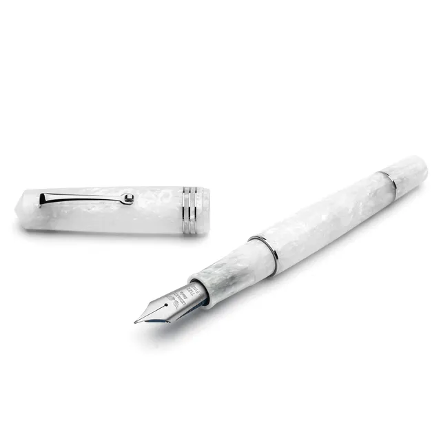 leonardo-officina-italiana-momento-zero-grande-ice-penna-stilografica-resina-bia image 1