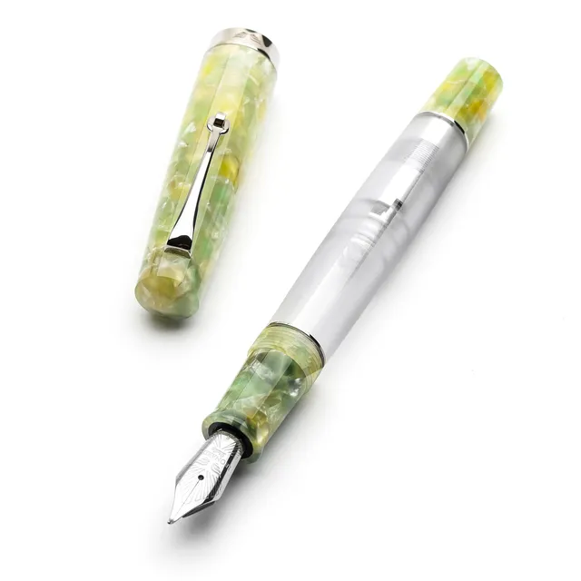 leonardo-officina-italiana-magic-moment-view-jade-stilografica-verde-giada image 1
