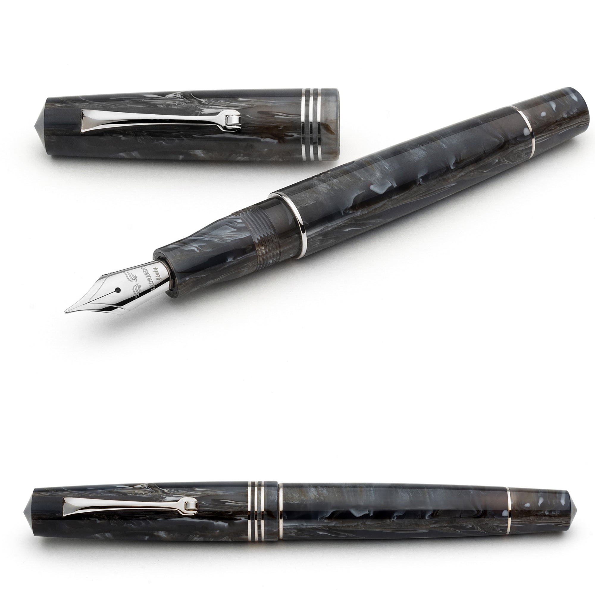 leonardo-officina-italiana-momento-zero-horn-penna-stilografica-in-resina-pennin image 2