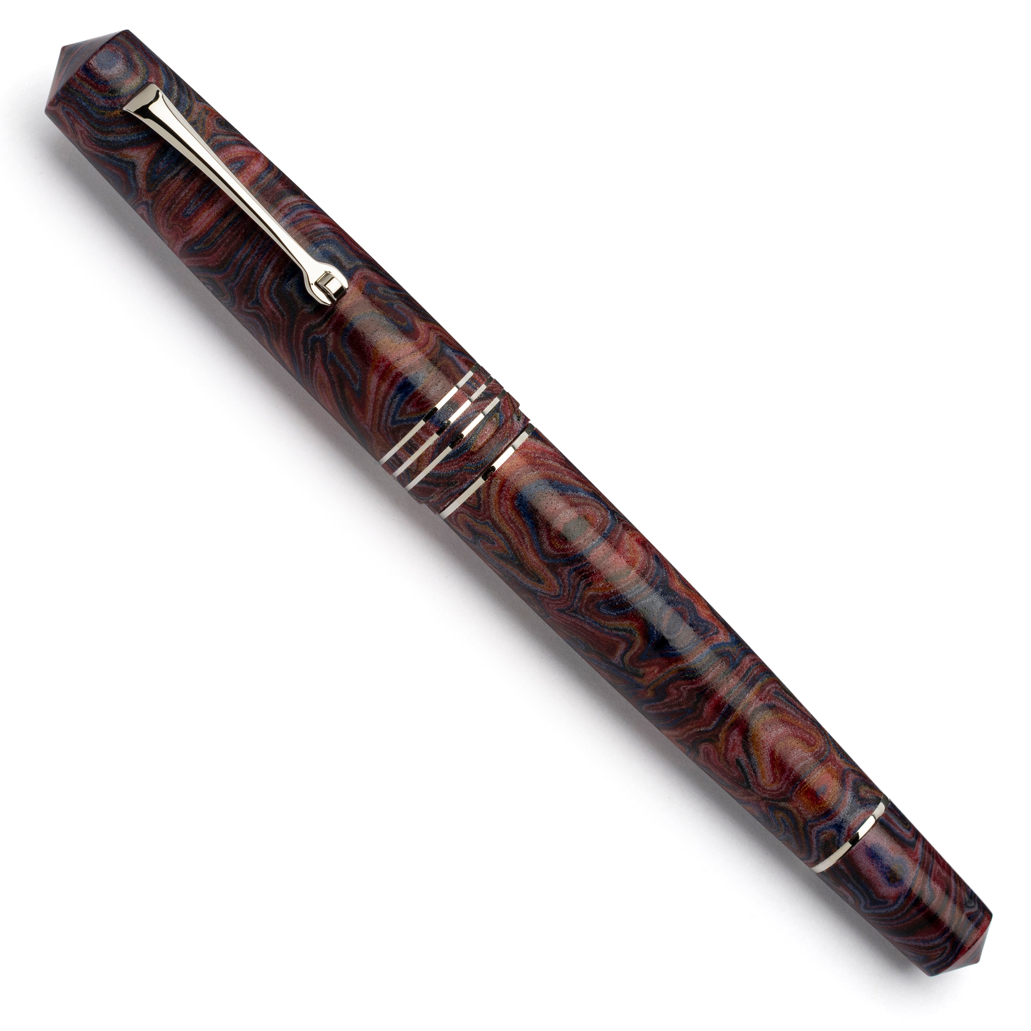 leonardo-officina-italiana-momento-zero-grande-micarta-fibra-penna-stilografica--2 image 2