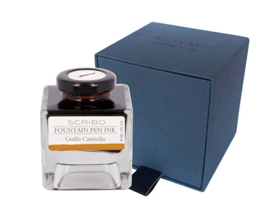 scribo-fountain-pen-ink-collection-giallo-cannella-inchiostro-stilografica image 1