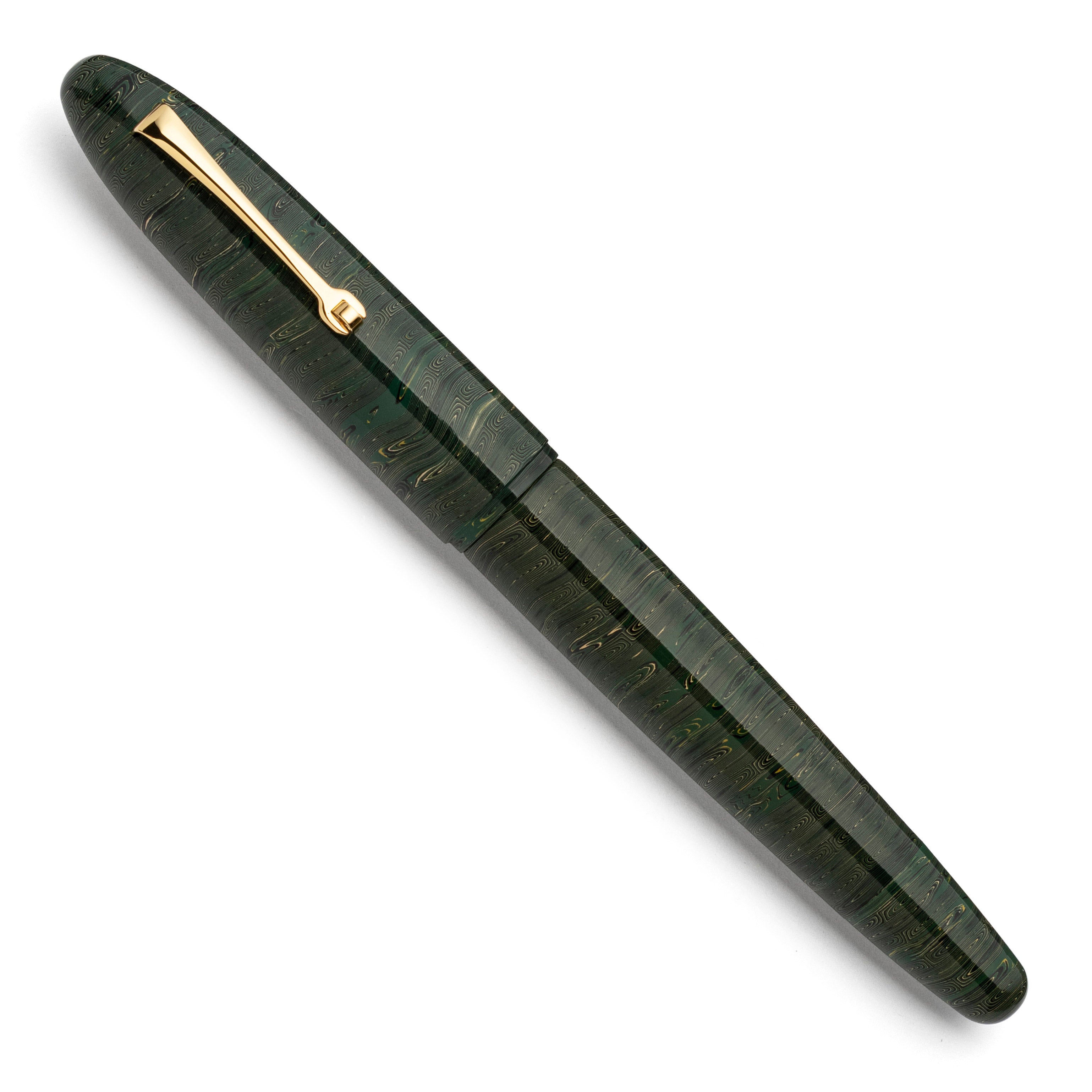 leonardo-officina-italiana-momento-zero-grande-cigar-penna-stilografica-in-ebani image 2