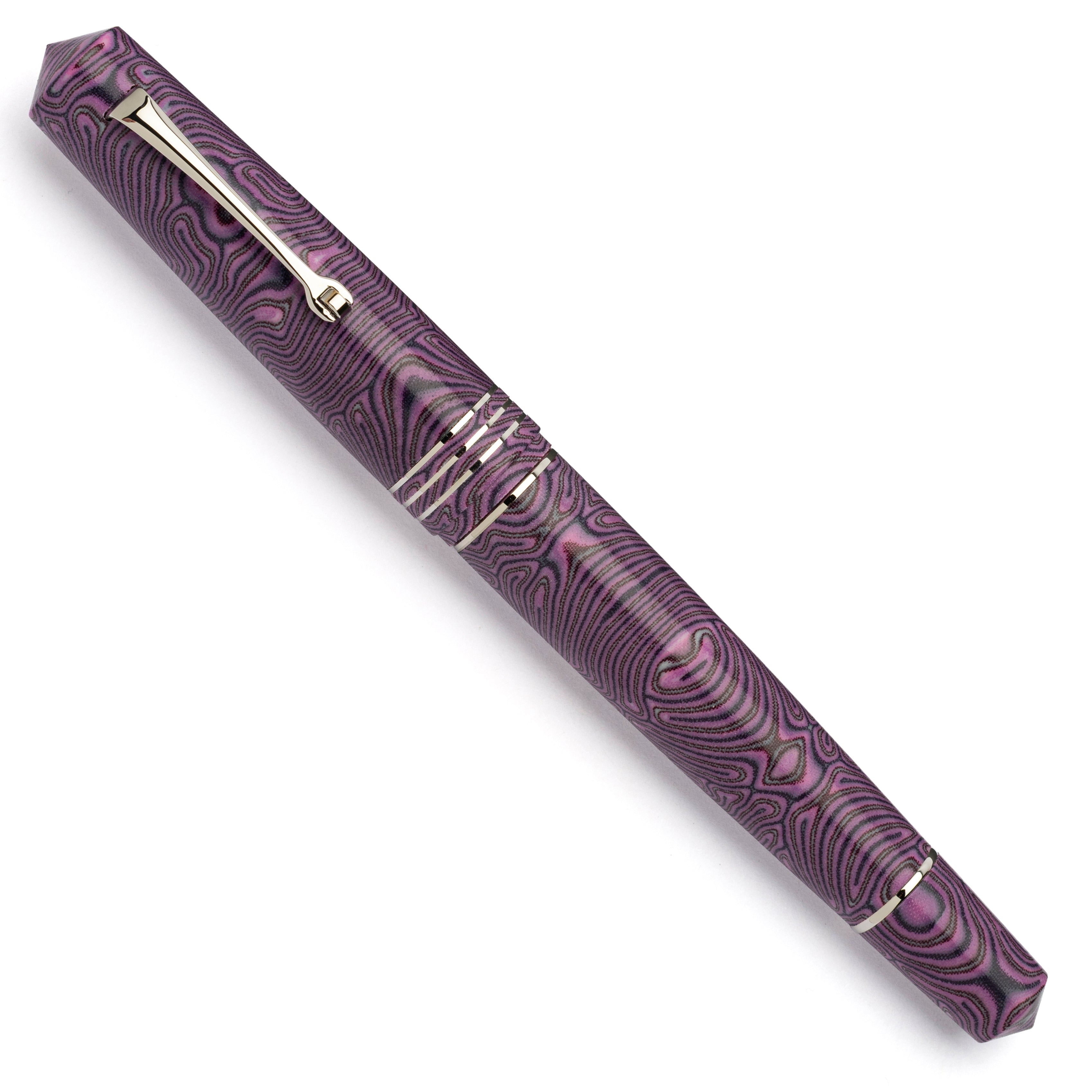 leonardo-officina-italiana-momento-zero-grande-labirinto-micarta-penna-stilograf image 2