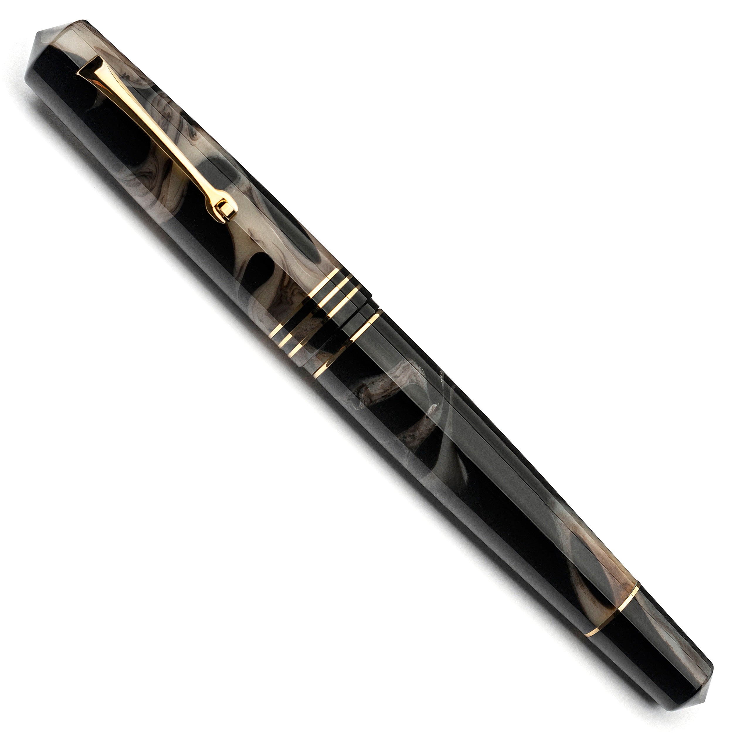 leonardo-officina-italiana-momento-zero-grande-caff-nero-penna-stilografica-resi image 2