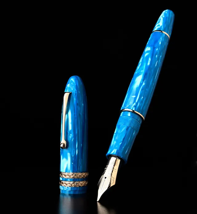 leonardo-officina-italiana-sigaro-leonarco-mediterraneo-penna-stilografica-in-ce image 1