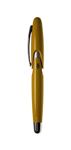 stipula-speed-giallo-penna-stilografica-pennino-m-flex-flessibile-pistone-fisso image 3