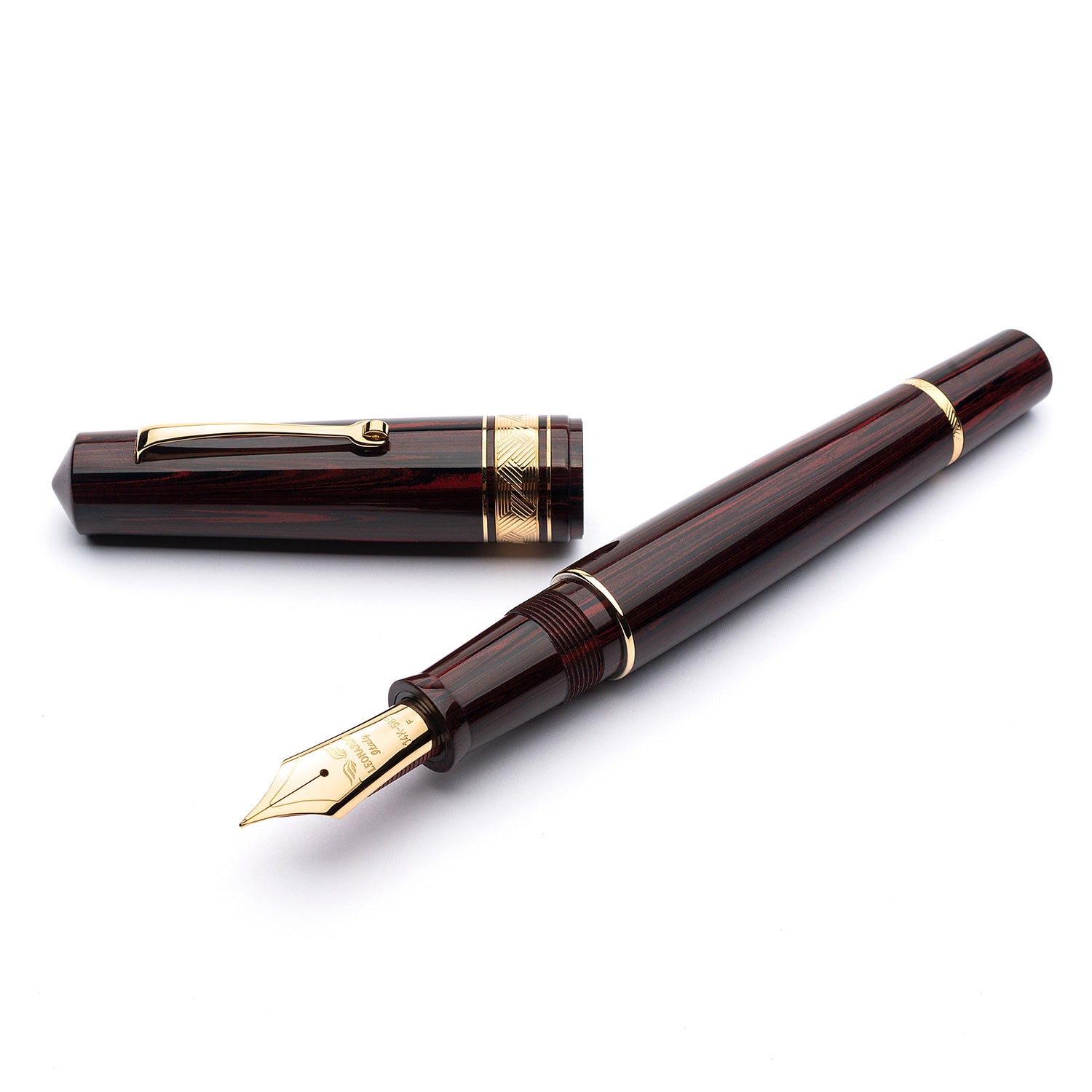 leonardo-officina-italiana-momento-zero-grande-ebano-palissandro-penna-stilograf image 1