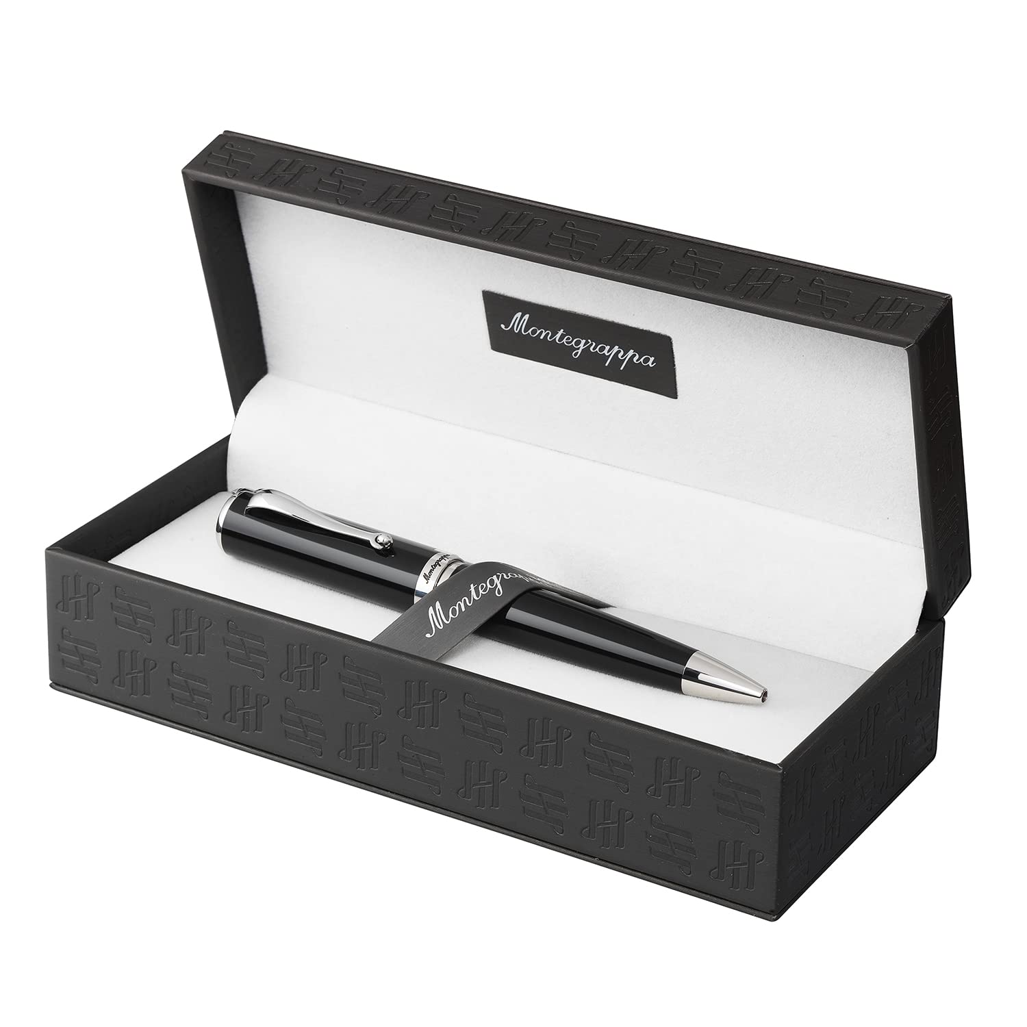 montegrappa-firma-sfera-ballpoint-nero-in-acciaio-e-resina image 5