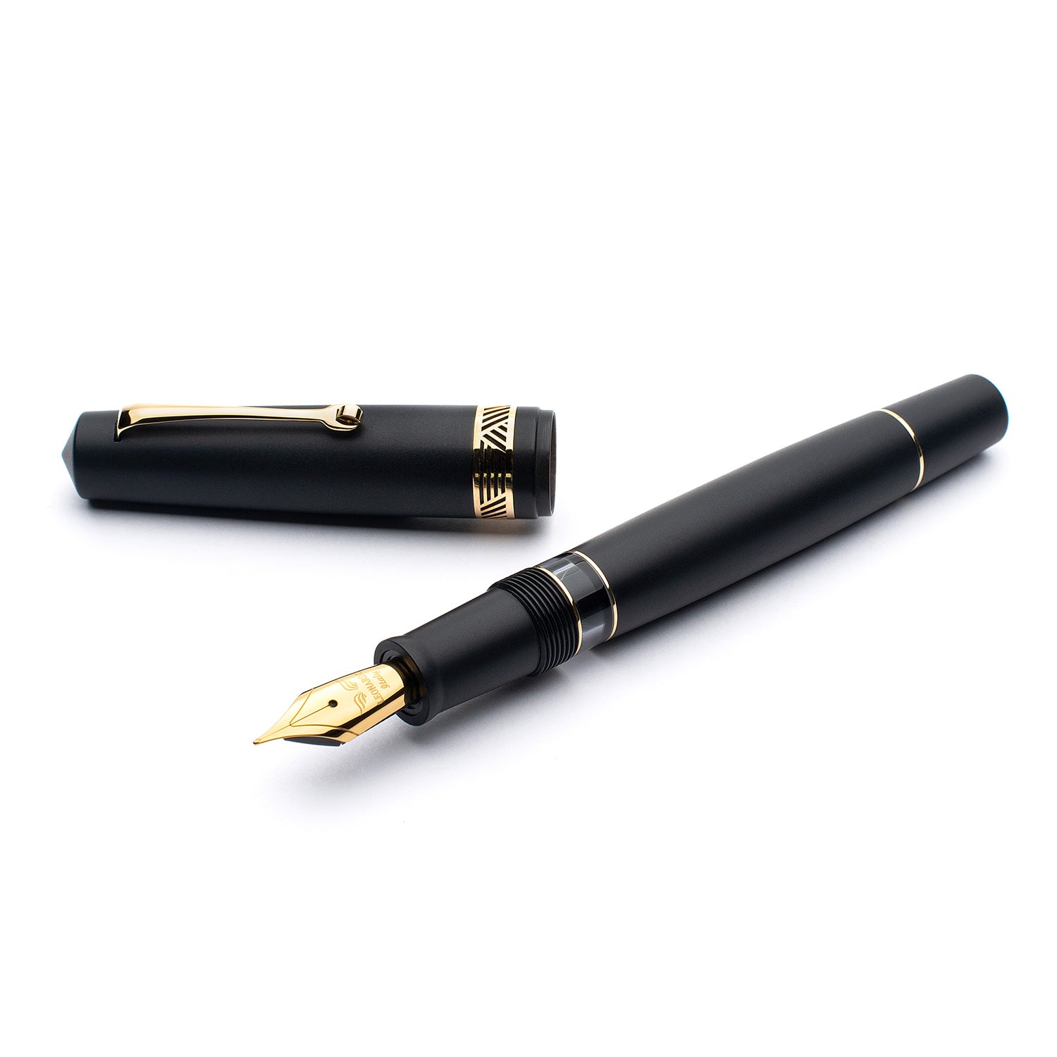 leonardo-officina-italiana-momento-magico-nero-opaco-penna-stilografica-pennino- image 3