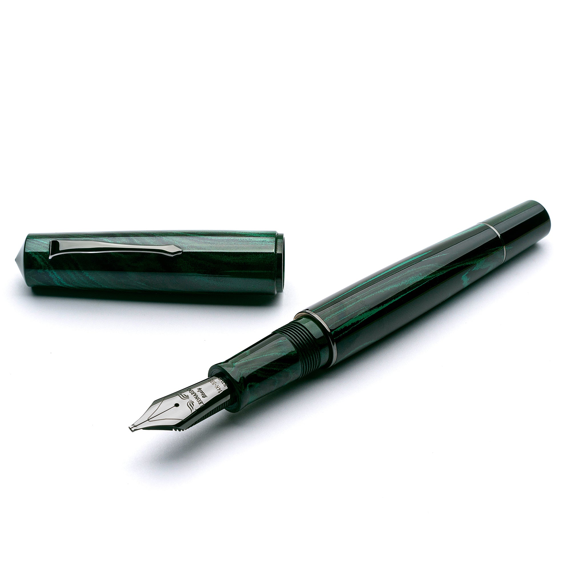 leonardo-officina-italiana-momento-zero-grande-ebanite-minimalista-nero-verde-pe image 1