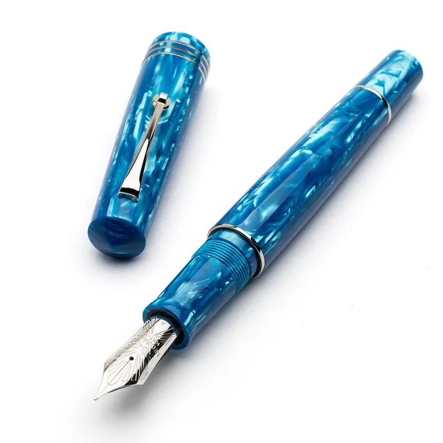 leonardo-officina-italiana-momento-zero-grande-leonarco-celluloide-azzurra-stilo image 1