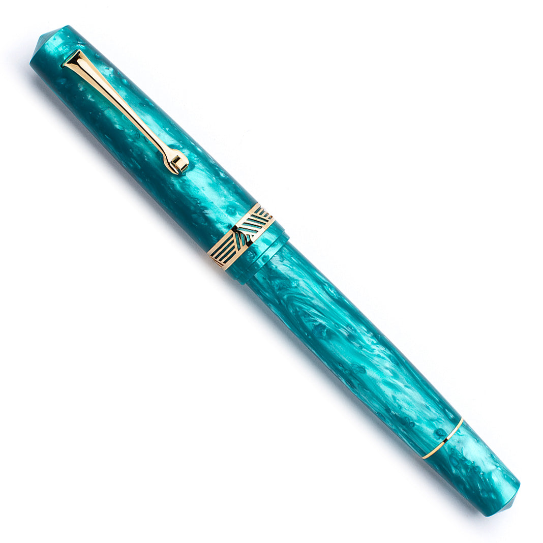 leonardo-officina-italiana-momento-magico-stilografica-emerald-pennino-acciaio image 2