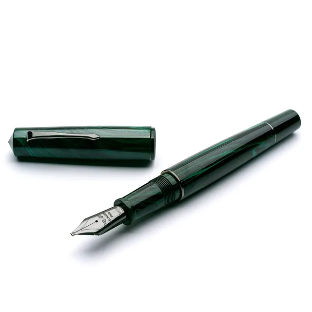 leonardo-officina-italiana-momento-zero-grande-ebanite-minimalista-nero-verde-pe image 1