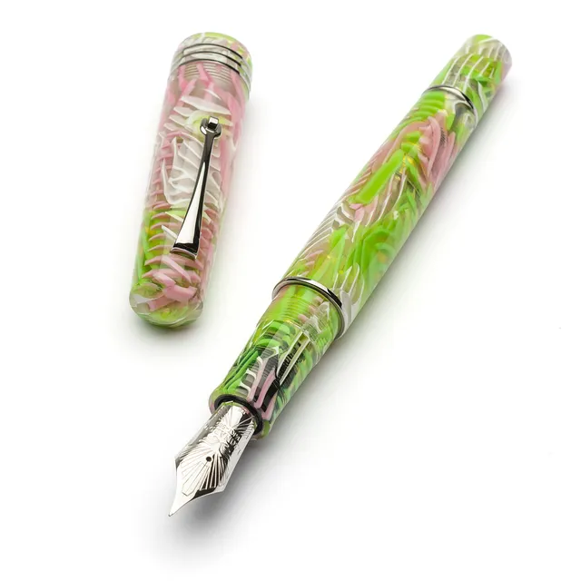 leonardo-officina-italiana-momento-zero-grande-magnolia-scheletrata-penna-stilog-2 image 1