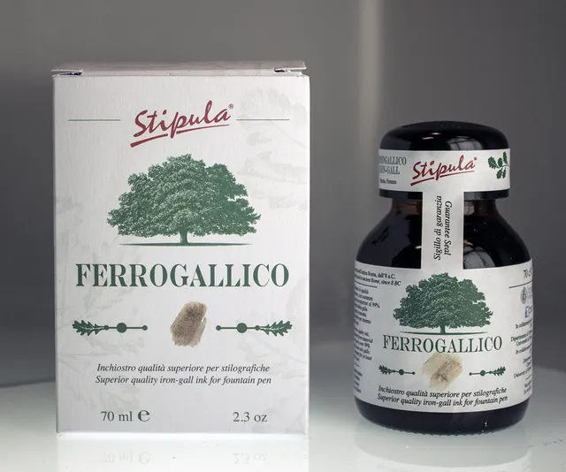 stipula-ferrogallico-inchiostro-per-stilografica-70ml-nero-miseria image 1