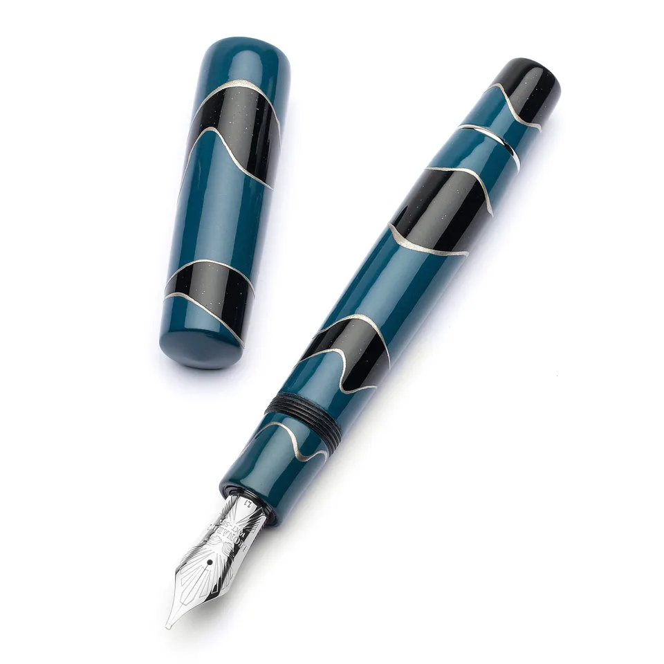 leonardo-officina-italiana-audace-raden-finiture-argento-penna-stilografica-penn image 1