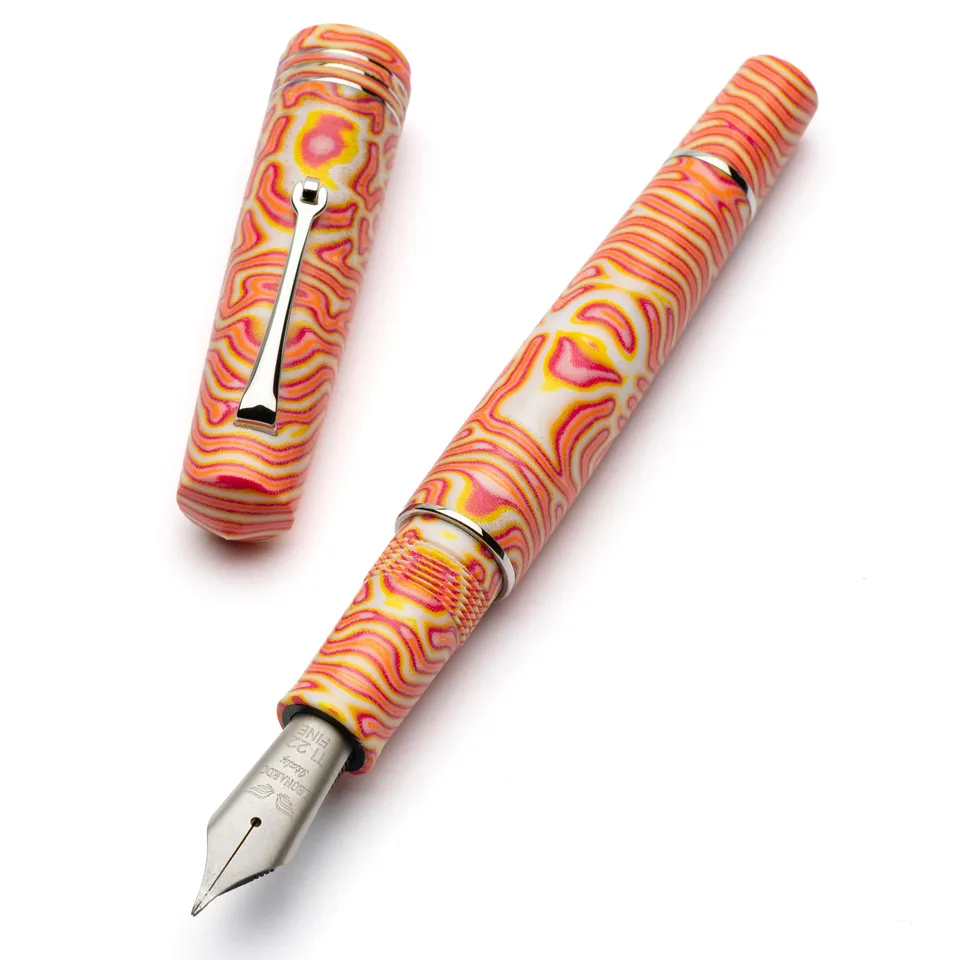 leonardo-officina-italiana-momento-zero-grande-micarta-amnesia-penna-stilografic image 1