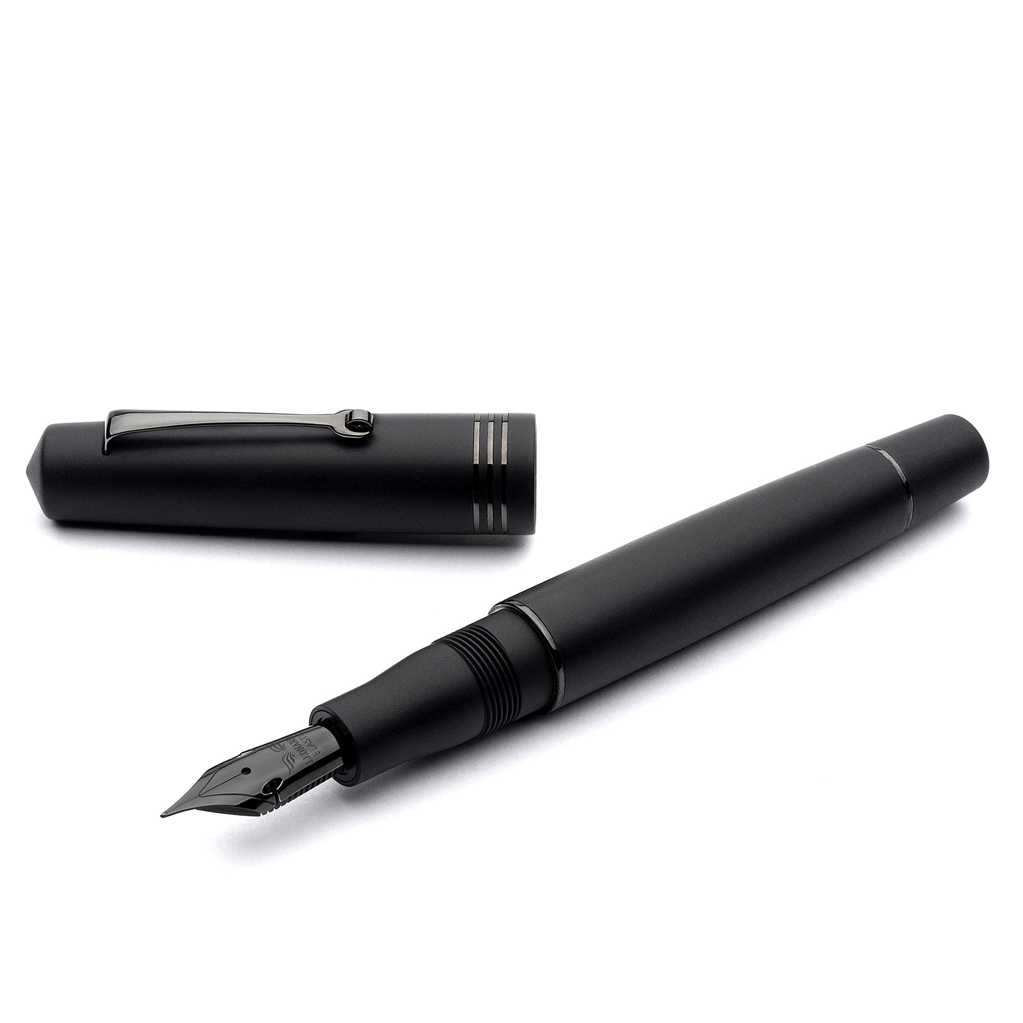 leonardo-officina-italiana-momento-zero-nero-opaco-penna-stilografica-pennino-ac-2 image 1