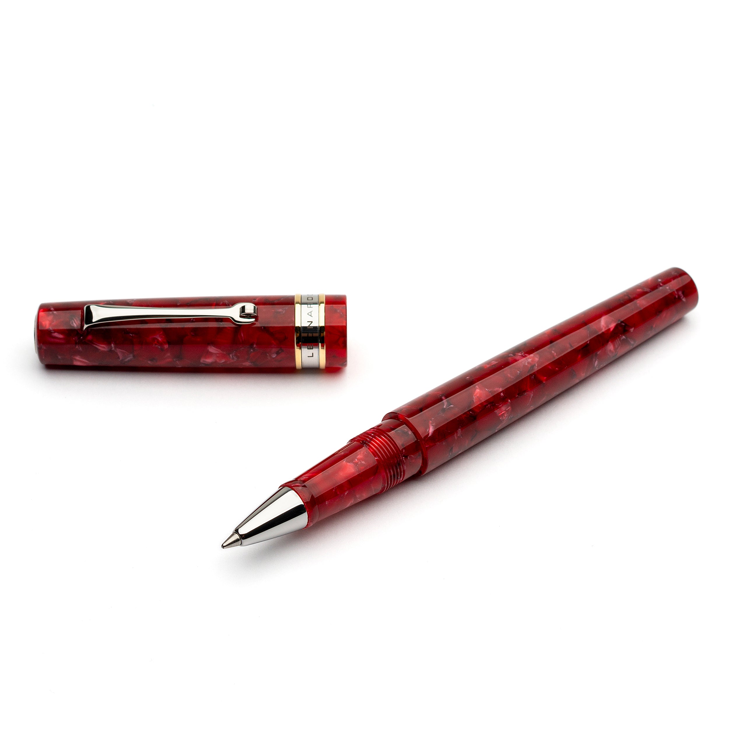 leonardo-officina-italiana-la-piccolina-rosso-passione-rollerball image 1