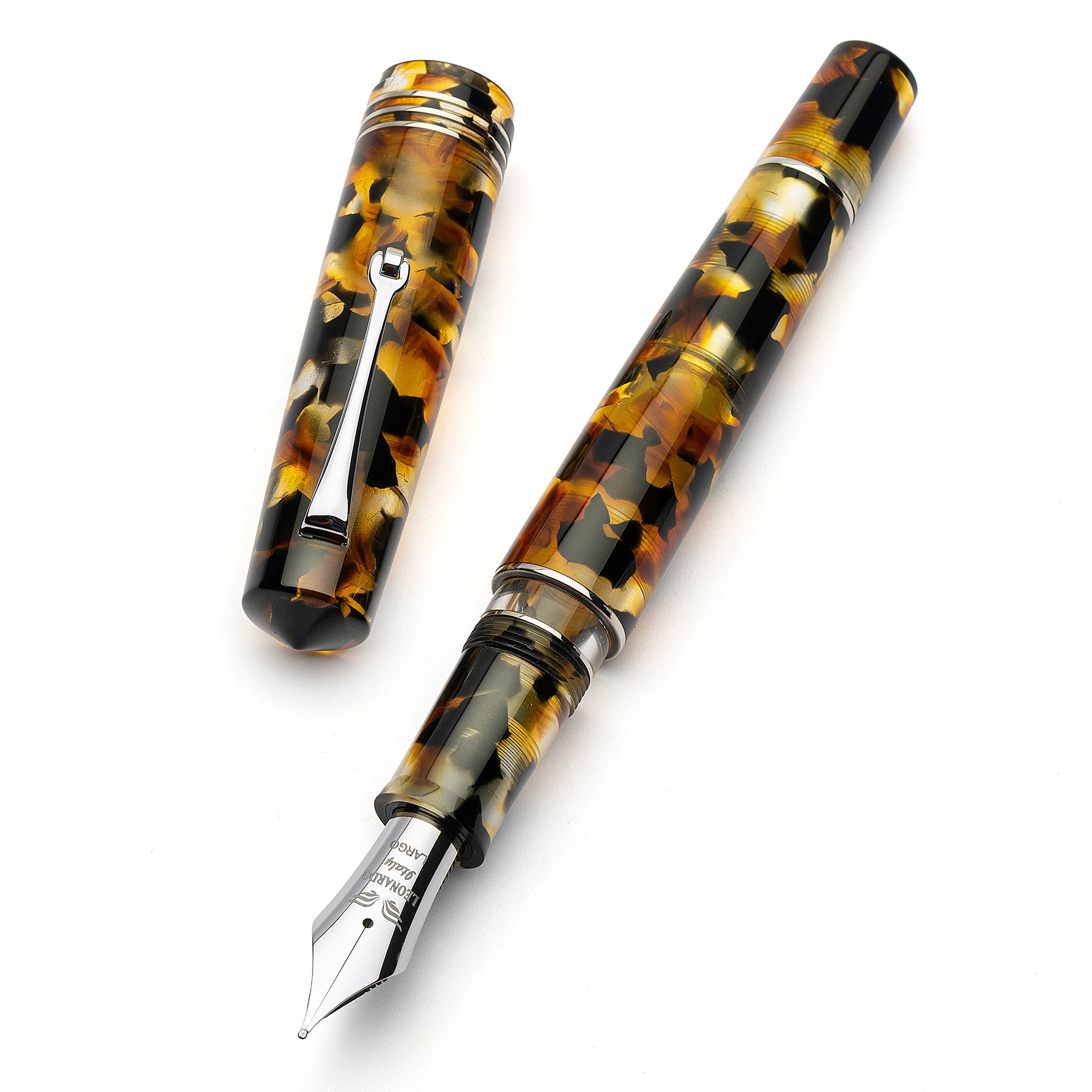 leonardo-officina-italiana-mzg-2-0-sottobosco-steel-8-penna-stilografica image 2