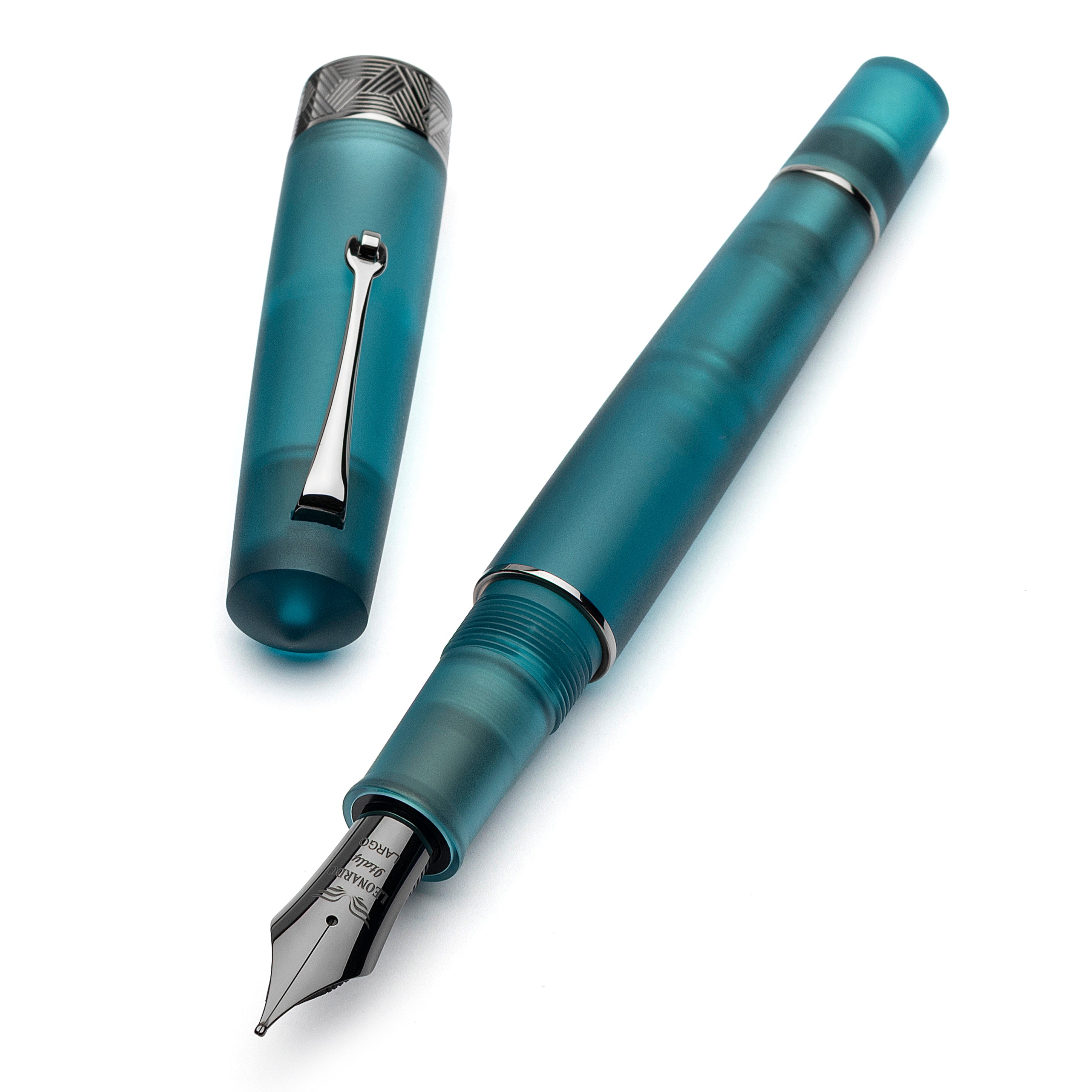 leonardo-officina-italiana-pura-petrol-nuova-edizione-penna-stilografica-con-pen image 3