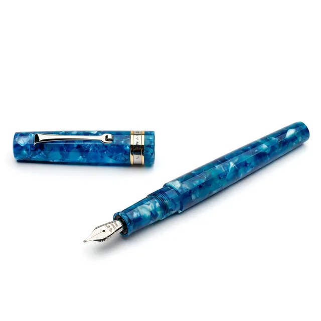 leonardo-officina-italiana-la-piccolina-mare-blu-stilografica-sfera-roller image 1