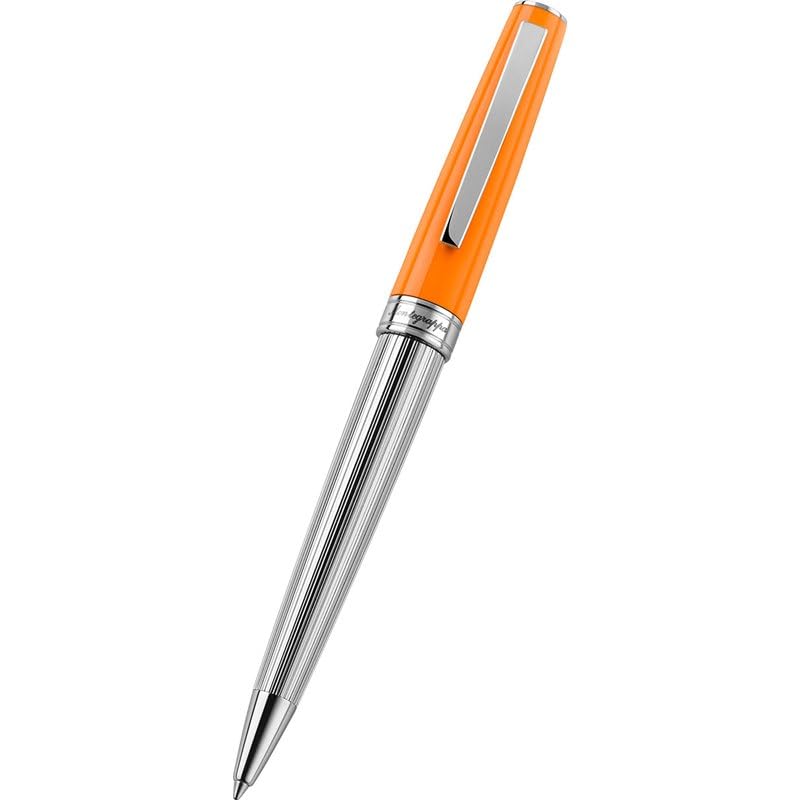 montegrappa-armonia-duetto-penna-a-sfera-a-rotazione-arancione image 2
