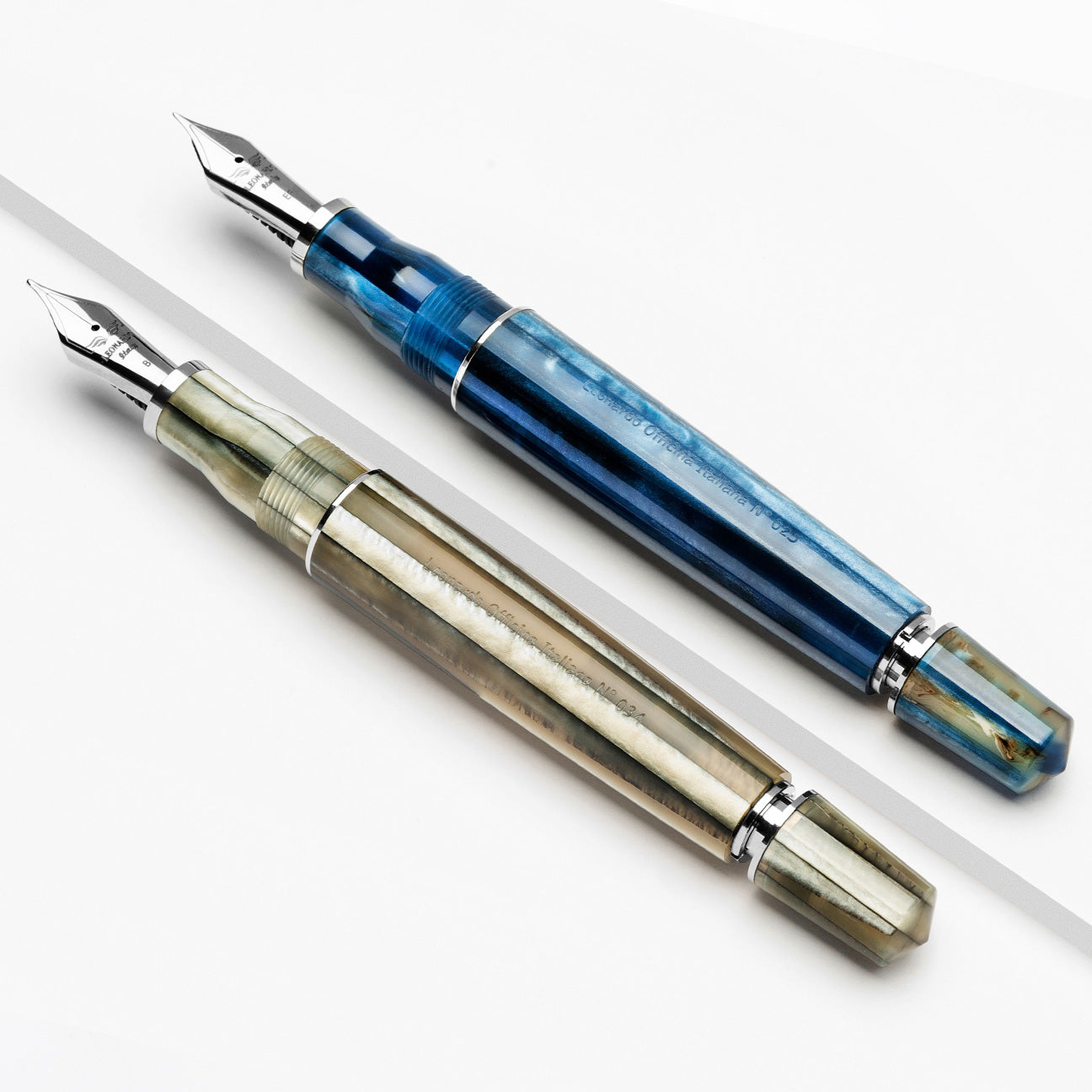 leonardo-officina-italiana-momento-zero-grande-blue-hawaii-penna-stilografica-pe image 4