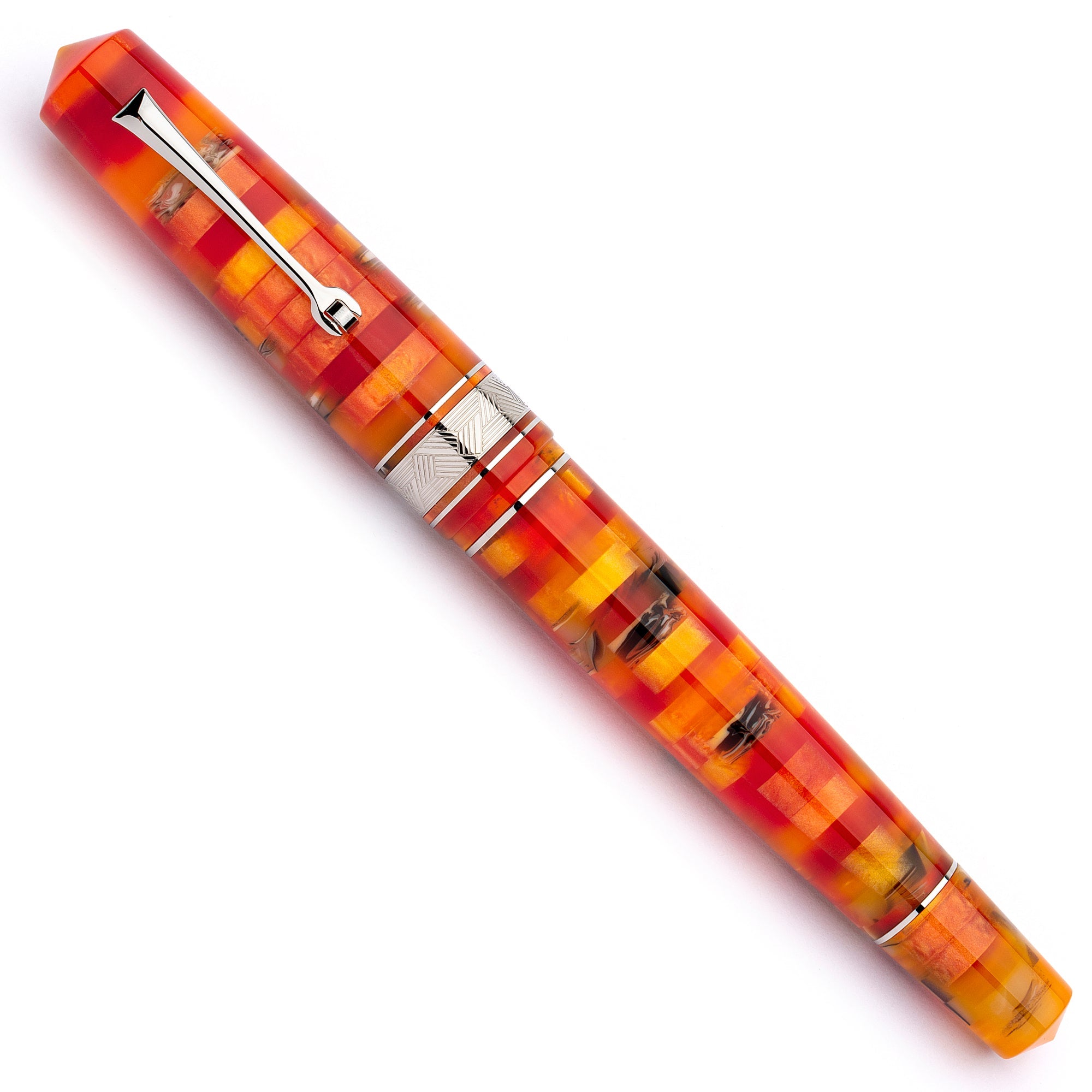 leonardo-officina-italiana-momento-zero-grande-mosaico-mango-penna-stilografica- image 4