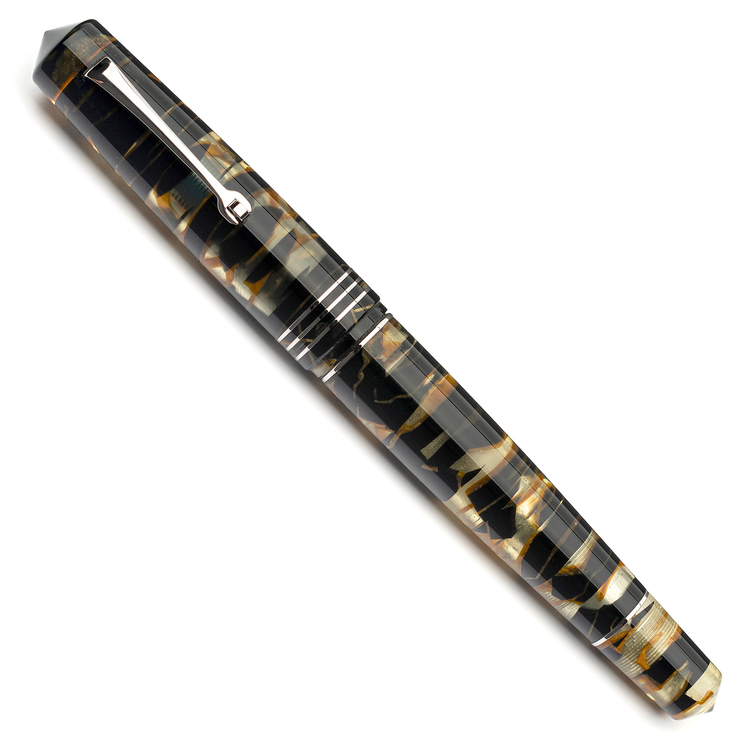 leonardo-officina-italiana-momento-zero-grande-black-lucens-celluloide-penna-sti image 2