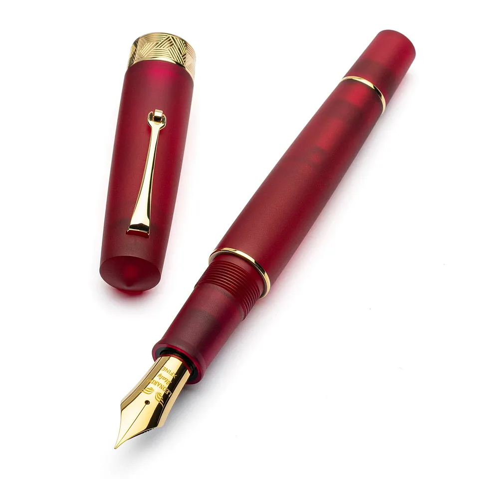 leonardo-officina-italiana-pura-red-nuova-edizione-stilografica-pennino-acciaio- image 1