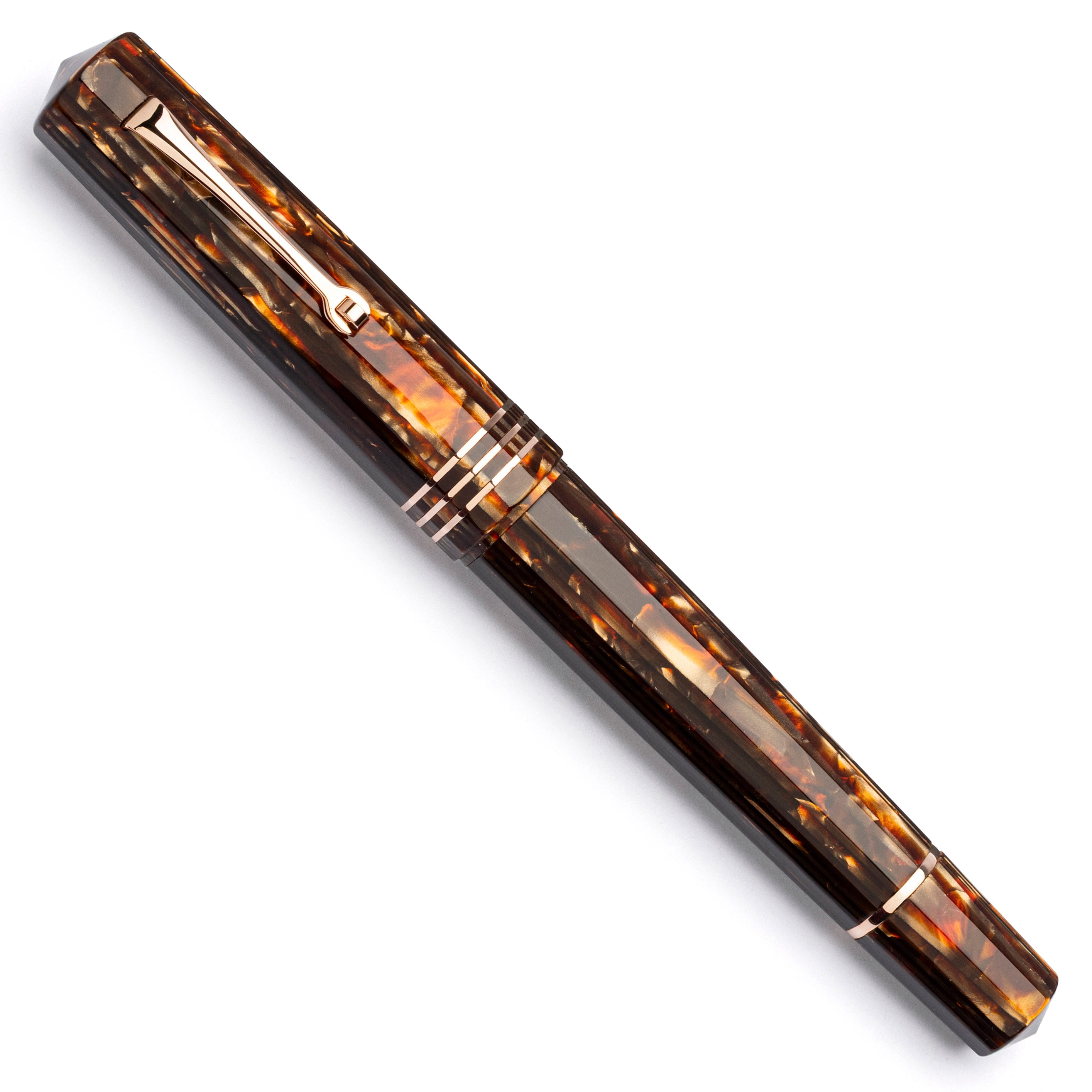 leonardo-officina-italiana-essenza-ebonite-etna-gold-penna-stilografica-pennino--2 image 3