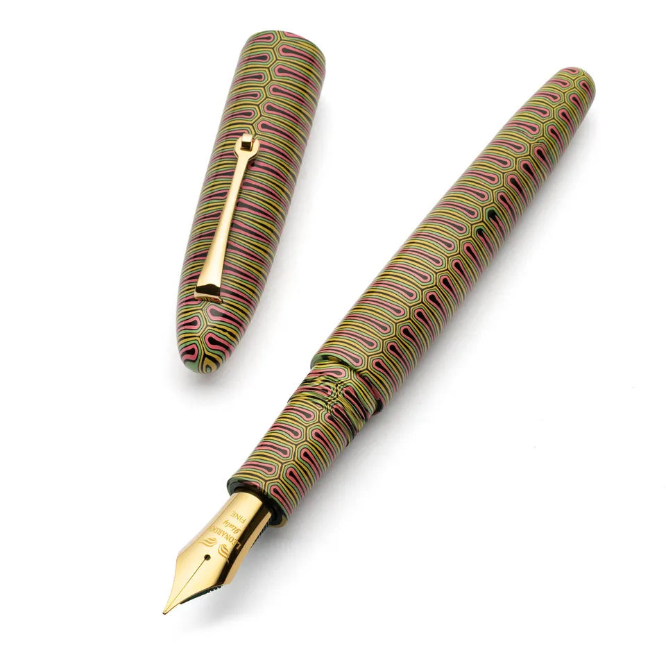 leonardo-officina-italiana-cigar-scheletrata-ebanite-multicolor-penna-stilografi image 1