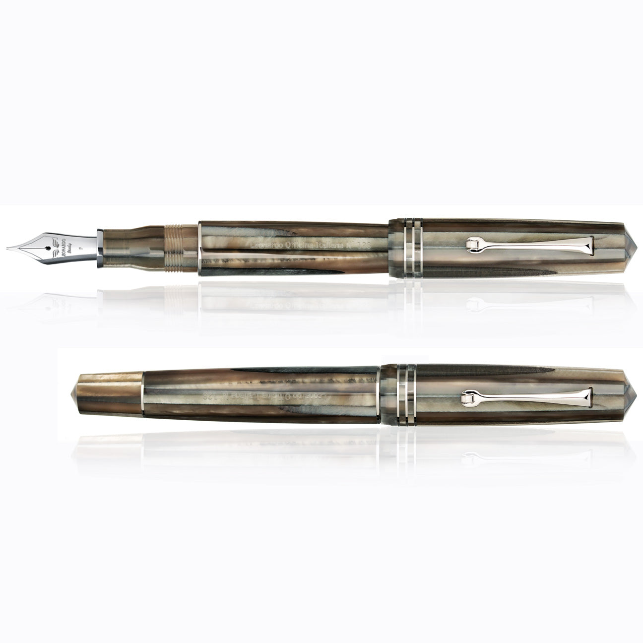 leonardo-officina-italiana-momento-zero-grande-sabbia-stilografica-a-stantuffo-c image 1