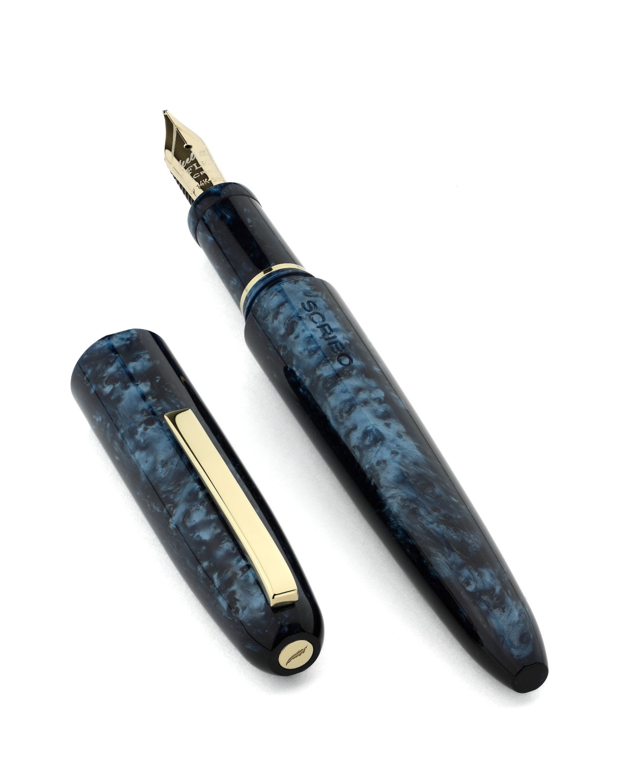 scribo-piuma-penna-stilografica-agata-con-finiture-oro-giallo image 6