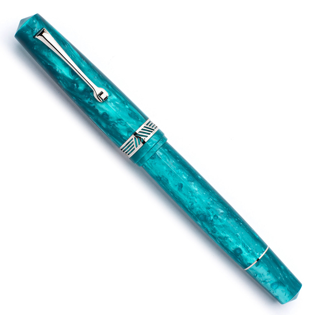 leonardo-officina-italiana-momento-magico-emerald-penna-stilografica-pennino-oro image 4