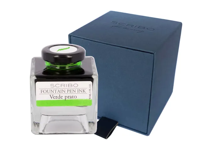 scribo-inchiostro-verde-prato-per-stilografica-90-ml image 1