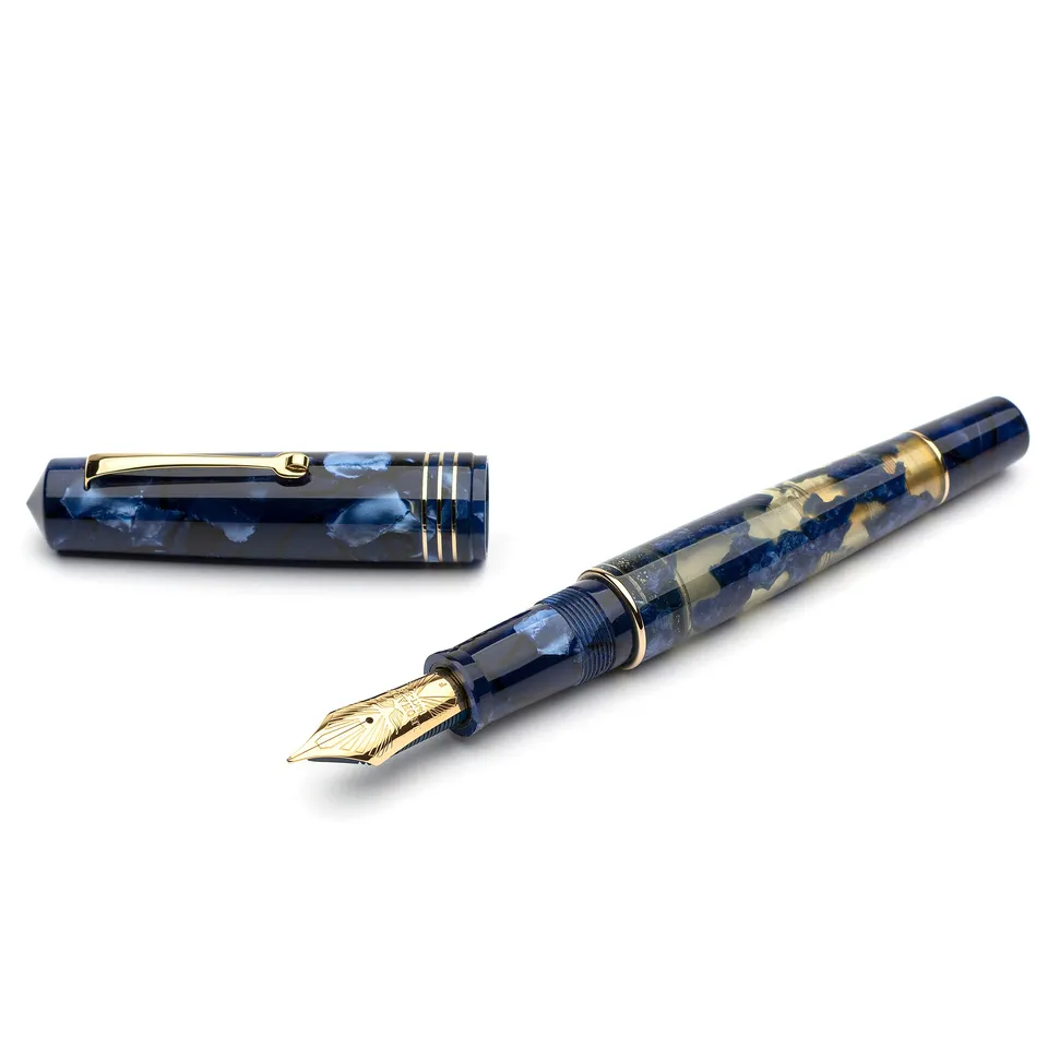 leonardo-officina-italiana-momento-zero-grande-penna-stilografica-blue-royal-e-l image 1