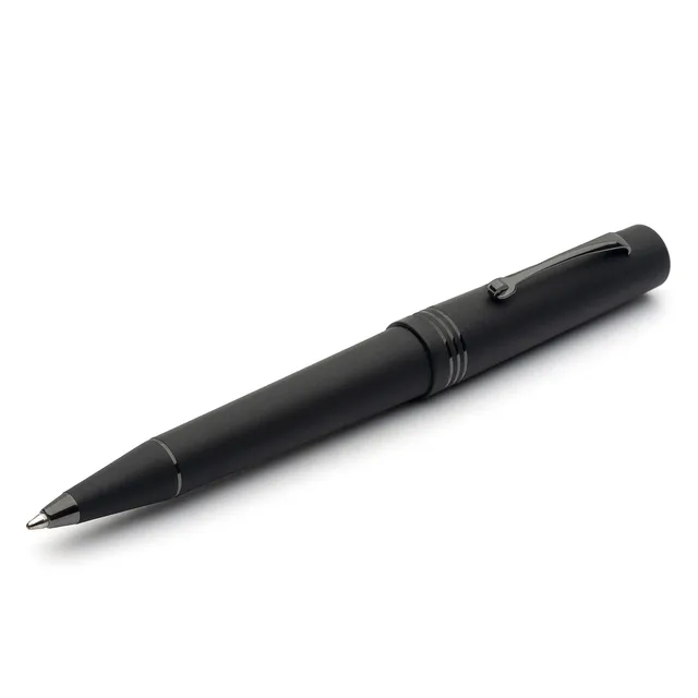 leonardo-officina-italiana-momento-zero-nero-opaco-penna-a-sfera-bp-ballpoint image 1