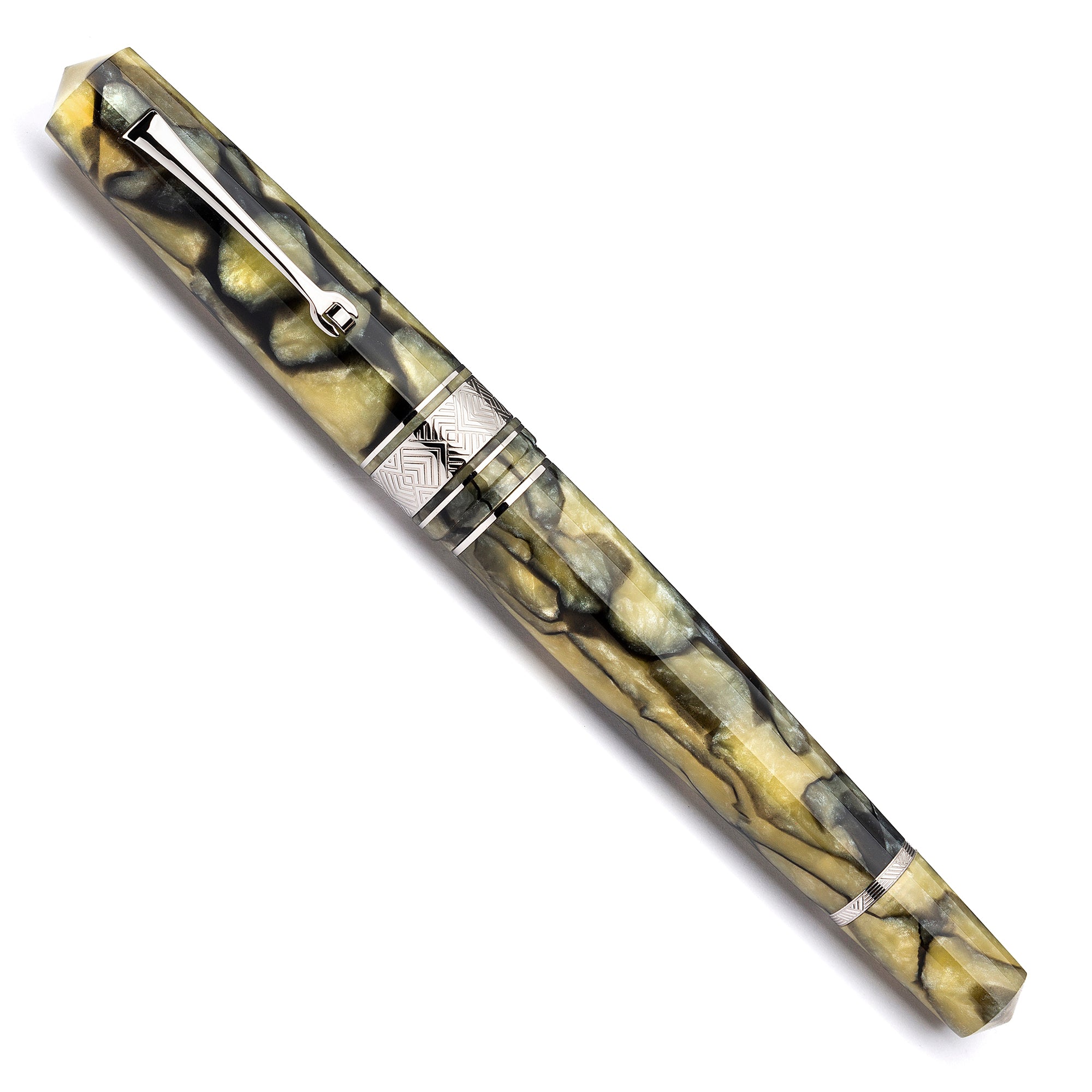 leonardo-officina-italiana-momento-zero-grande-verde-perla-penna-stilografica-in image 2