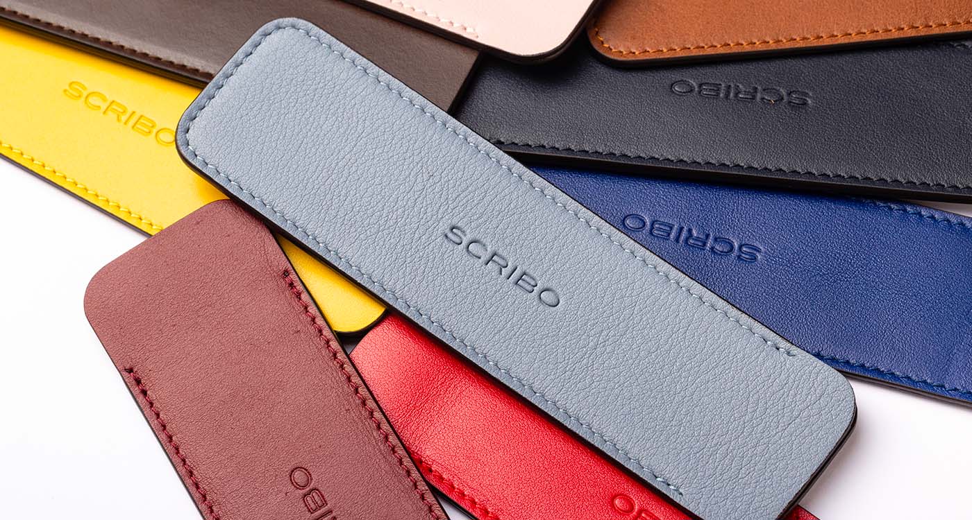 scribo-astuccio-in-pelle-blu-pop-portapenne image 3